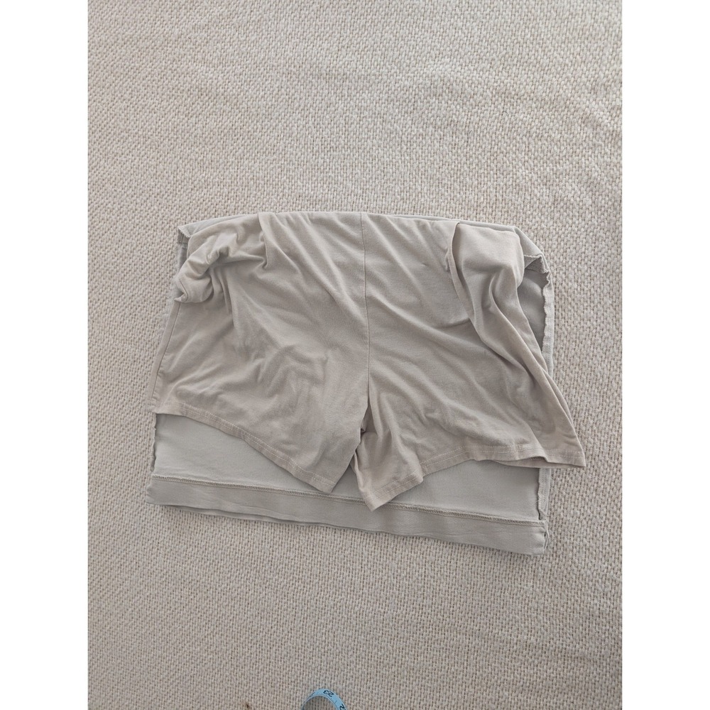 Croft & Barrow Effortless Stretch Skort Tan Khaki Pull On Skirt Shorts Size 8 - Picture 5 of 7